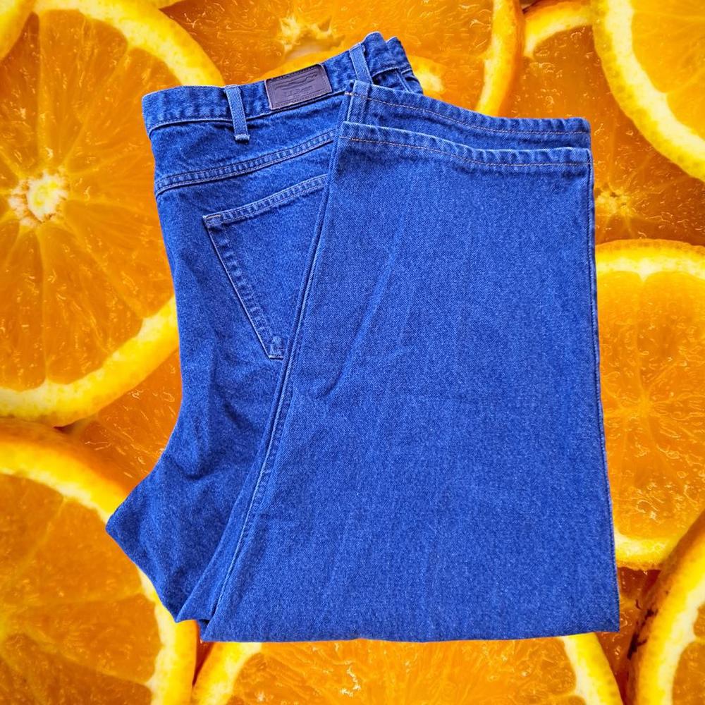 L.L. Bean‎ Natural Fit Blue Jeans 100% Cotton Size 44x30